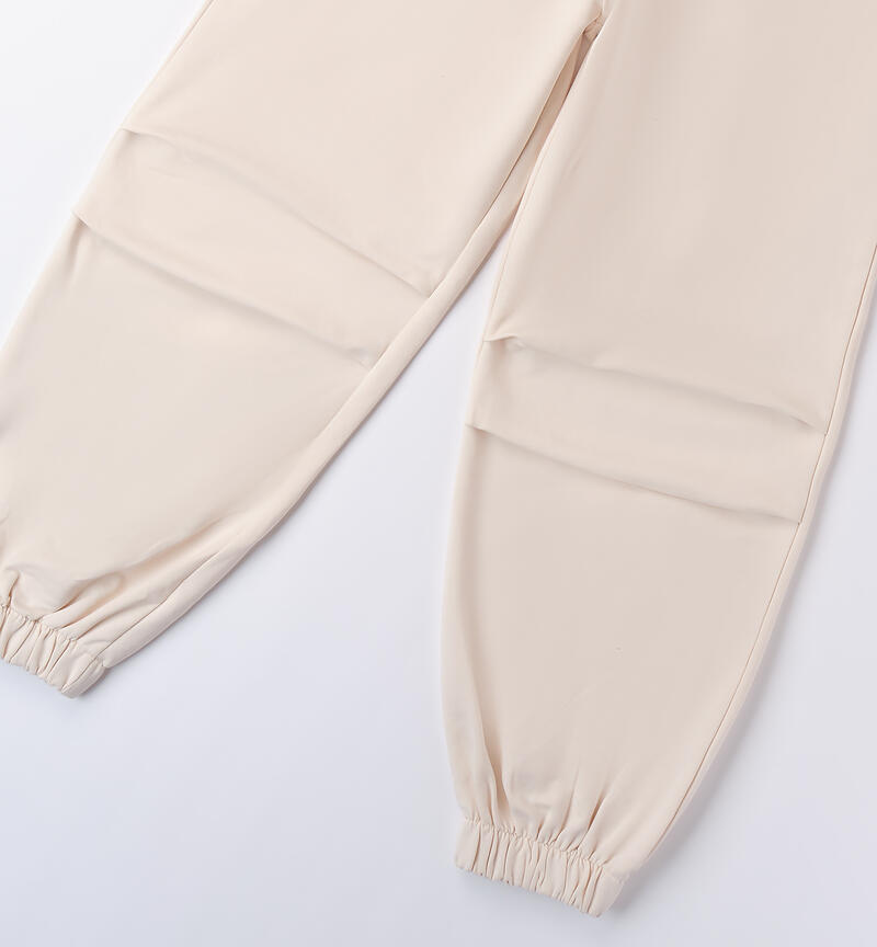 Pantaloni tuta ragazza Sarabanda LIGHT BEIGE-0227