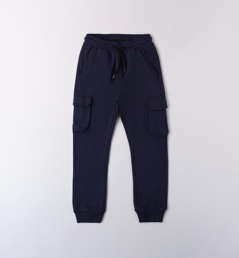 Pantaloni tuta ragazzo NAVY-3854