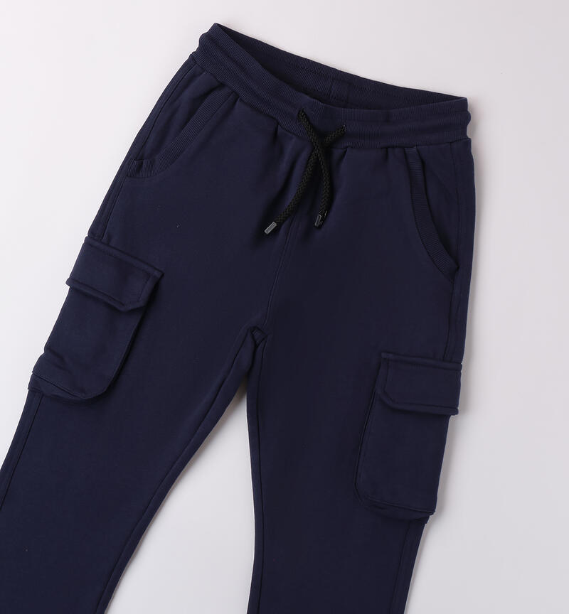 Pantaloni tuta ragazzo NAVY-3854