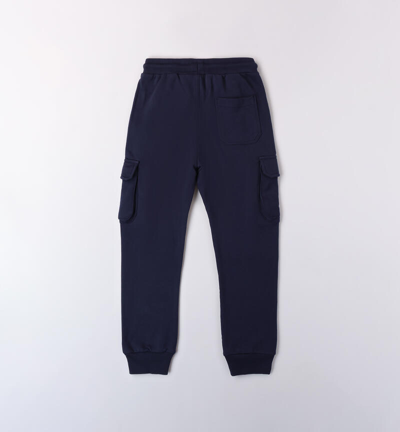 Pantaloni tuta ragazzo NAVY-3854