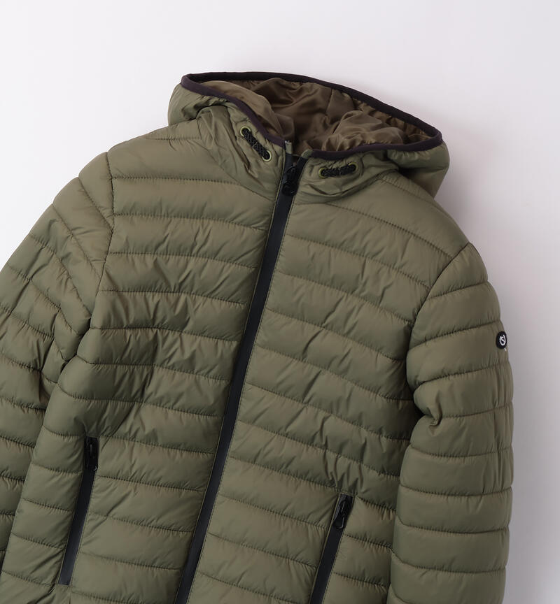 100-gram down jacket for boys VERDE SALVIA-4951