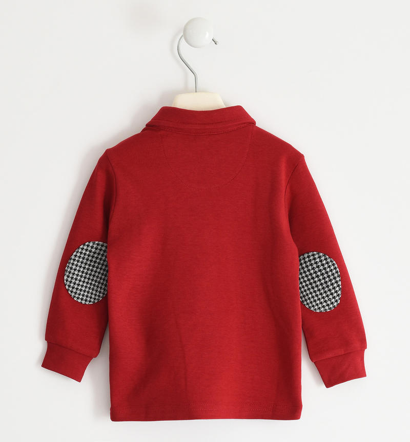 Polo bambino manica lunga da 9 mesi a 8 anni Sarabanda ROSSO-2259
