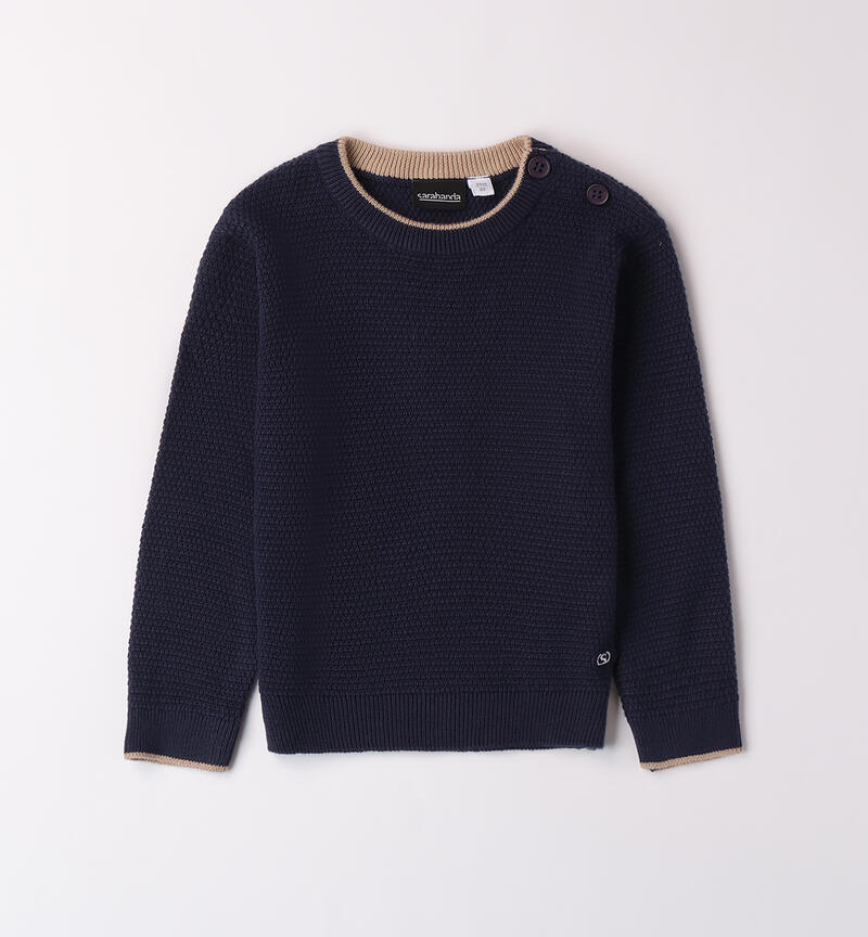 Pullover for boys NAVY-3854