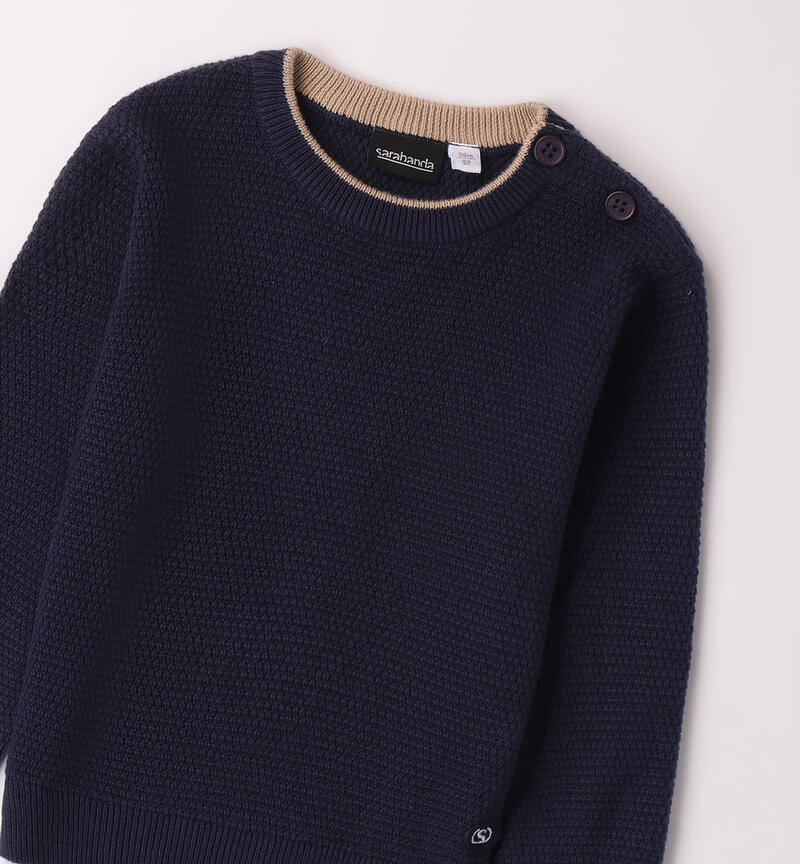 Pullover for boys NAVY-3854