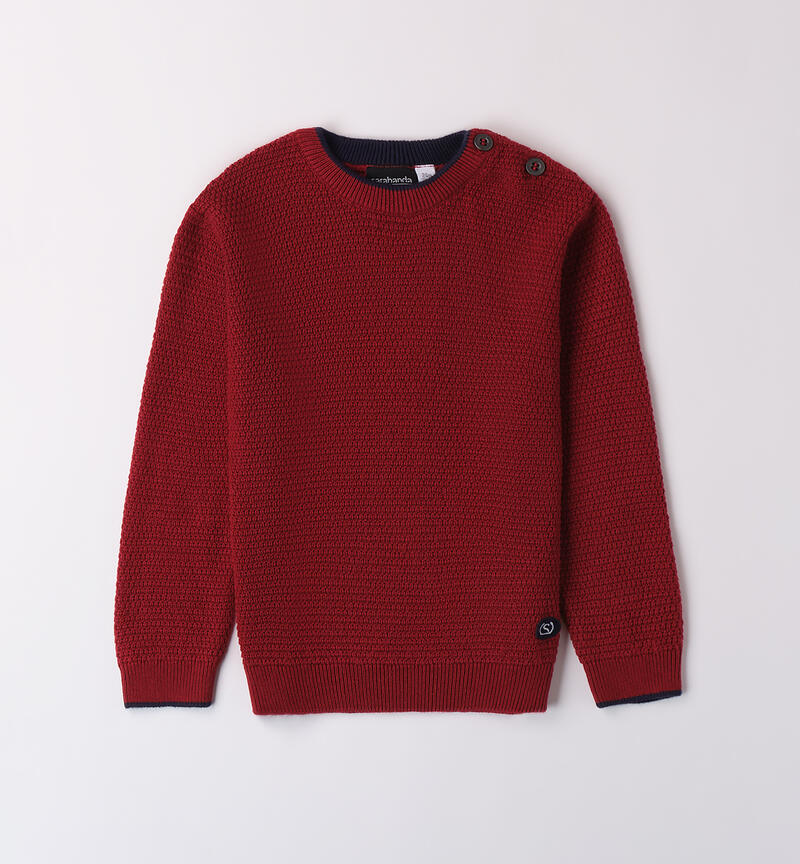 Pullover per bambino ROSSO-2536