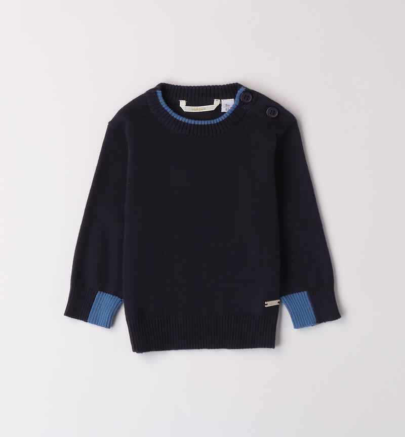 Pullover for baby boy NAVY-3885