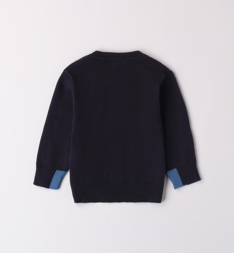 Pullover for baby boy NAVY-3885