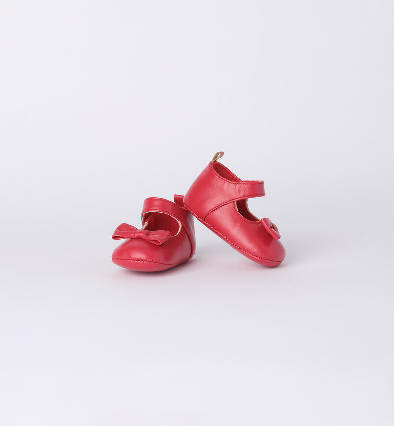 Ceremony shoes for baby girl ROSSO-2253