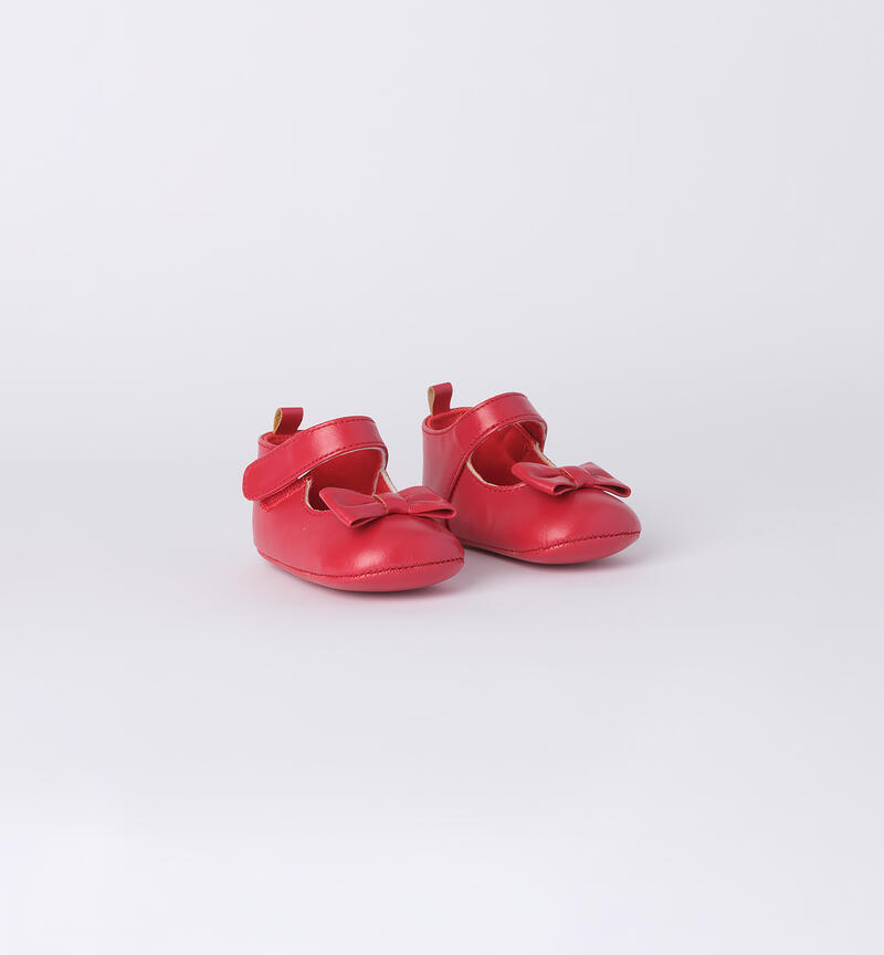 Ceremony shoes for baby girl ROSSO-2253