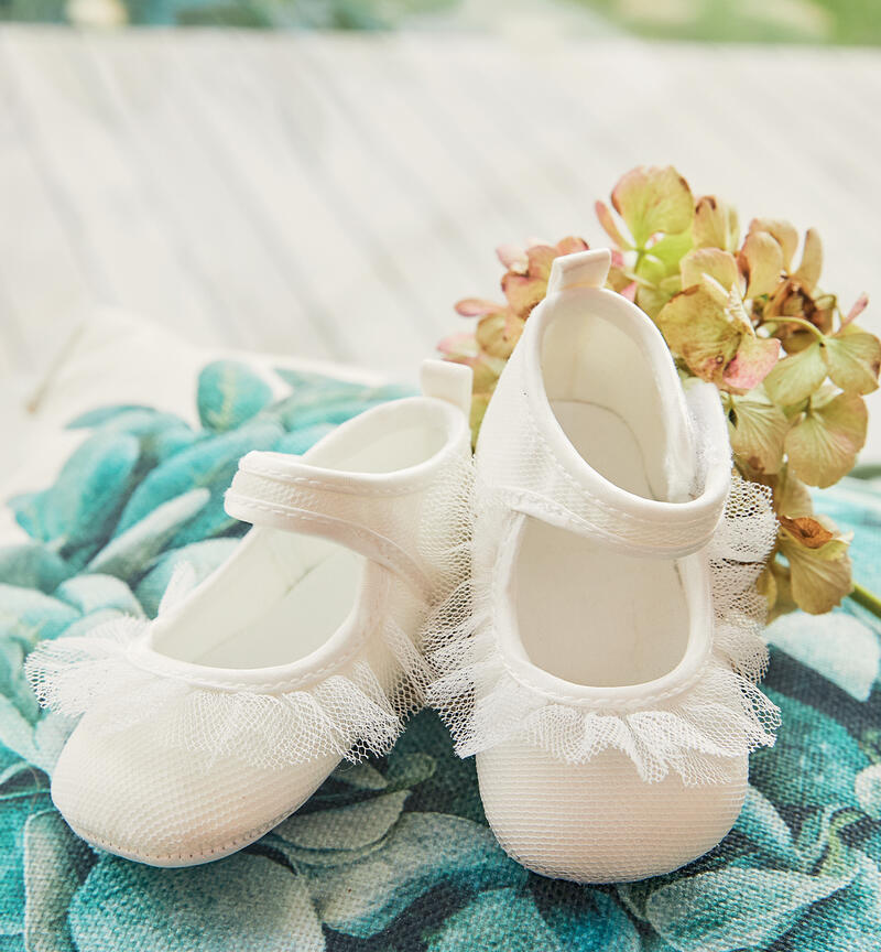 Tulle shoes for baby girls PANNA-0112