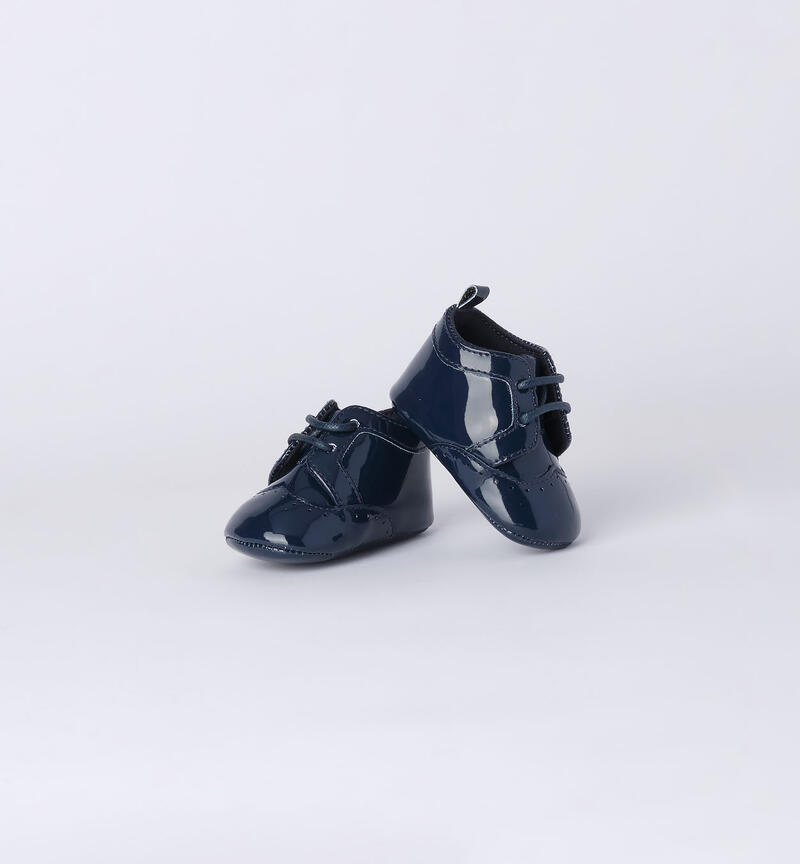 Lace-up shoes for baby boys BLU CHIARO-3584