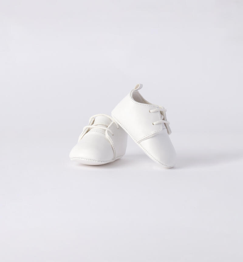 Scarpe eleganti neonato BIANCO-0113