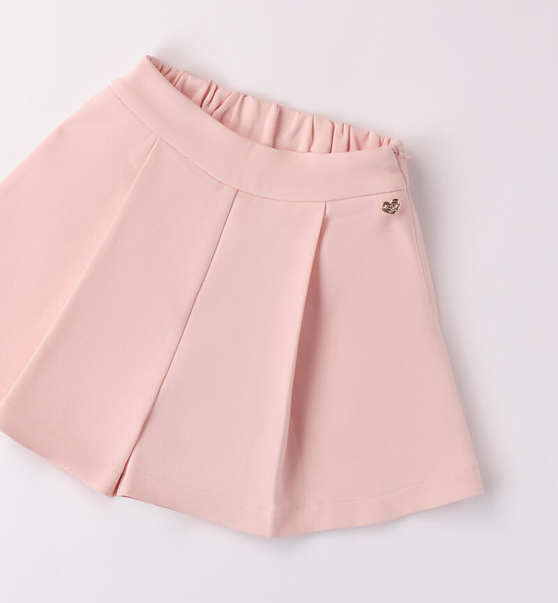 Shorts per bambina ROSA CHIARO-2617