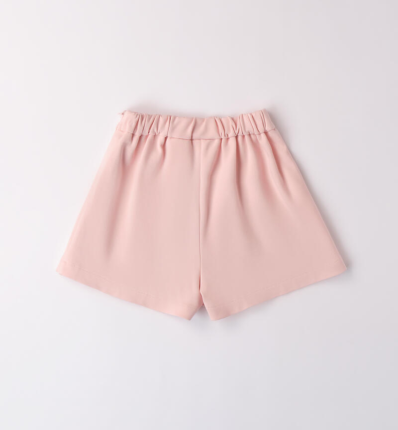 Shorts per bambina ROSA CHIARO-2617