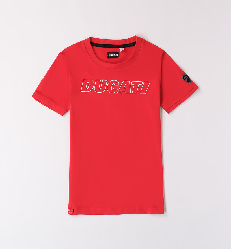 Ducati T-shirt in 100% cotton ROSSO-2236