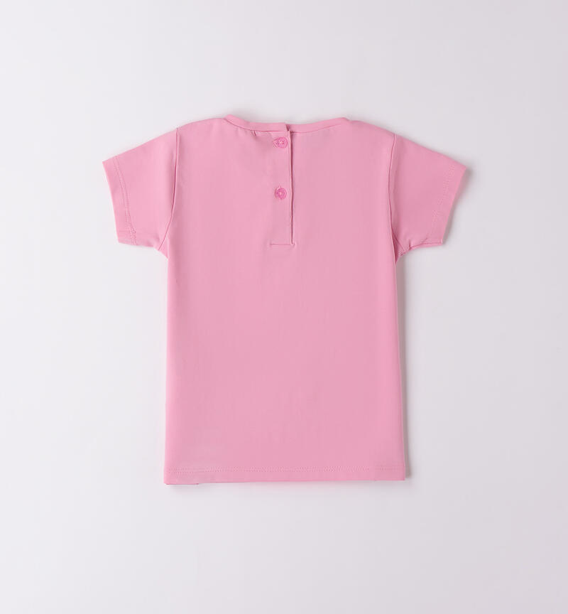 T-Shirt da bambina Sarabanda ROSA-2414