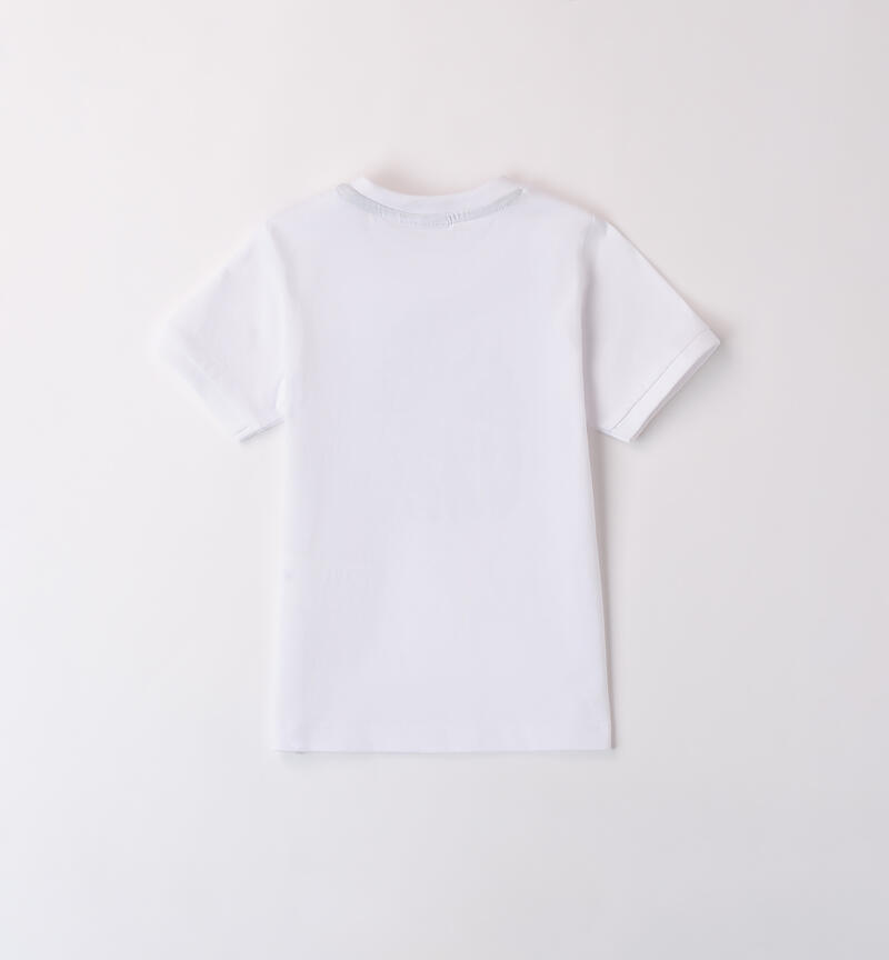 T-Shirt da bambino BIANCO-0113