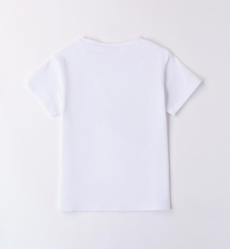 Girl's t-shirt Sarabanda BIANCO-0113