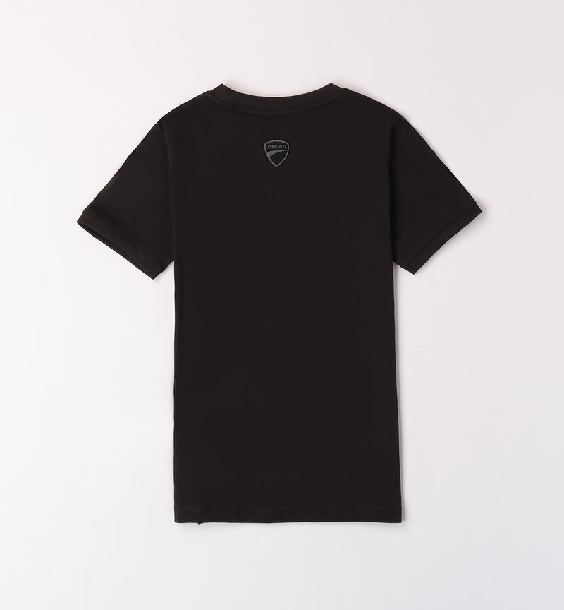 100% cotton Ducati T-shirt NERO-0658