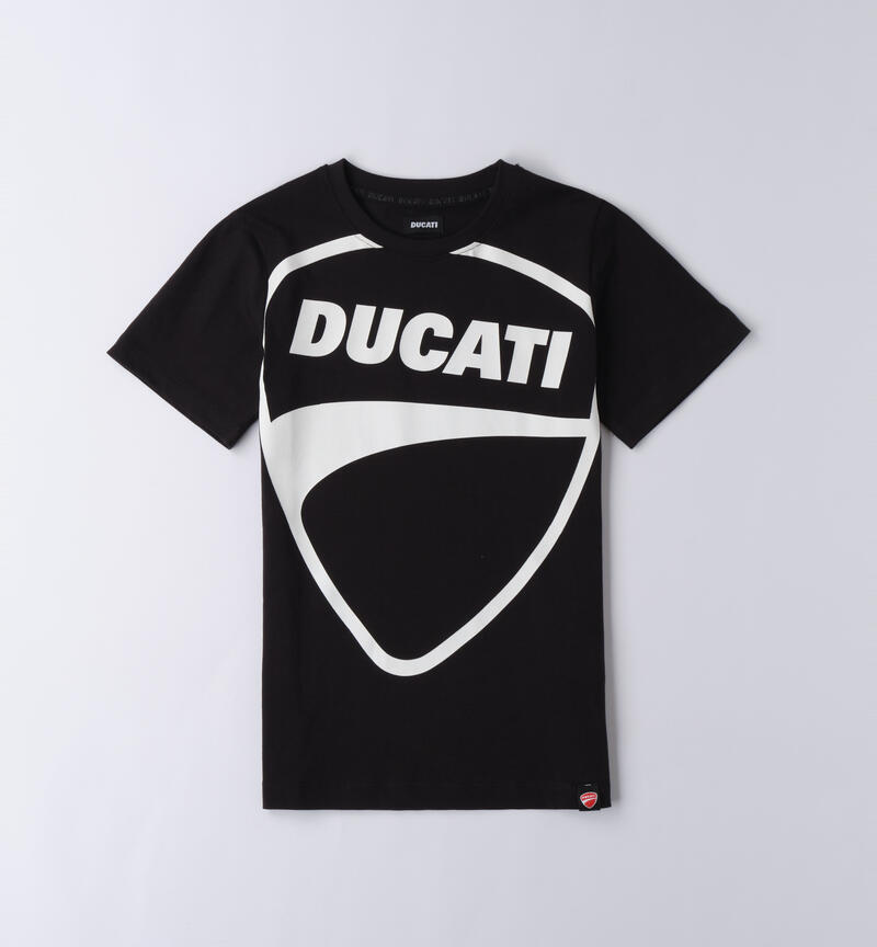 T-shirt Ducati per ragazzo NERO-0658