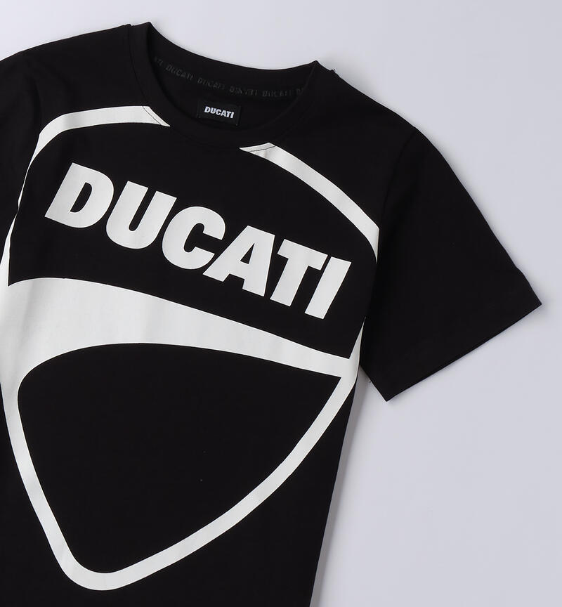 Ducati T-shirt for boys NERO-0658