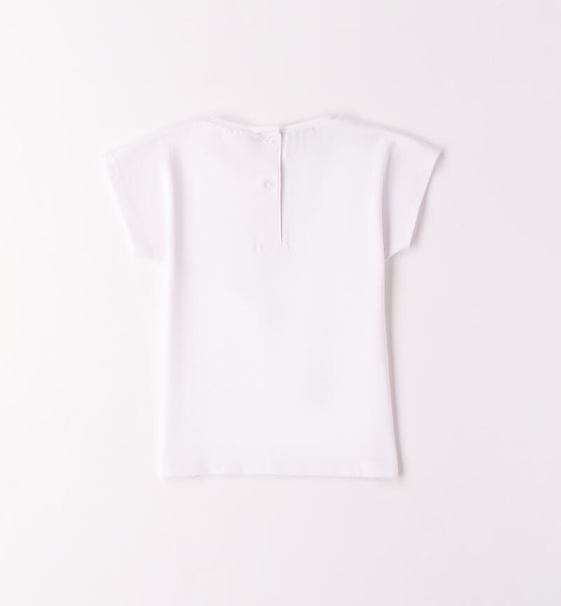 Girl T-shirt BIANCO-0113