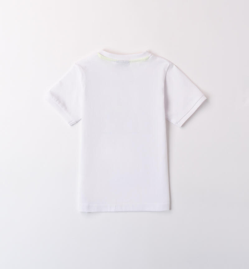 T-Shirt per bambino BIANCO-0113