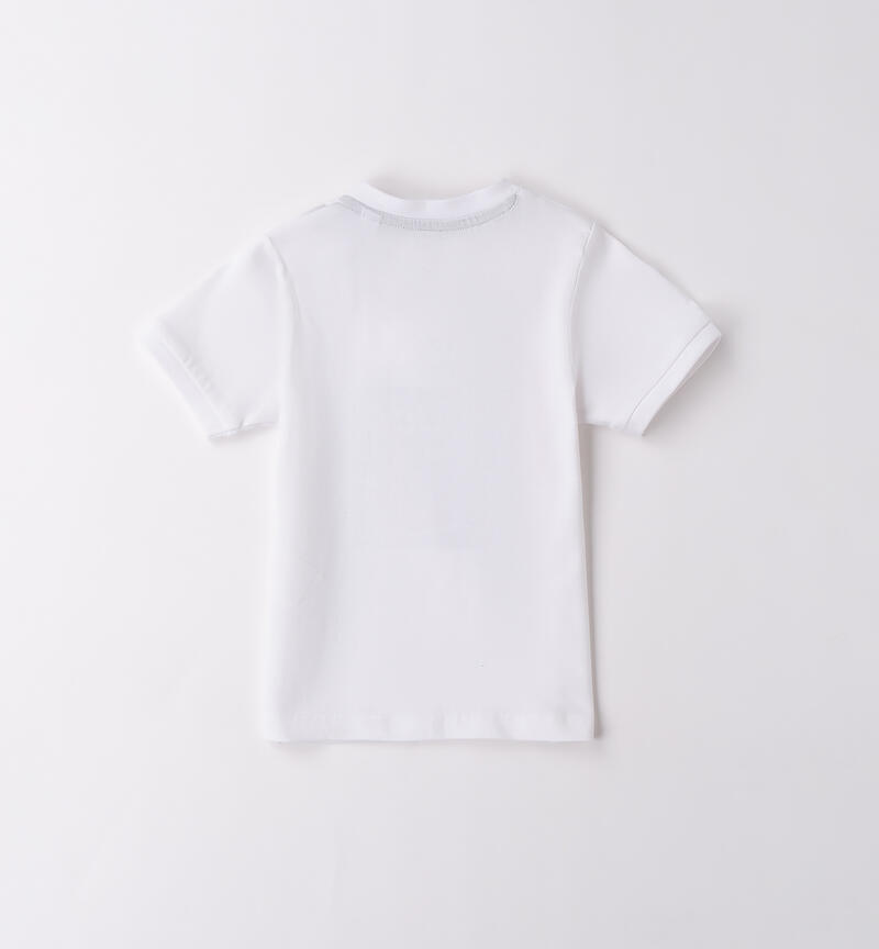 Ducati T-shirt for boys BIANCO-0113