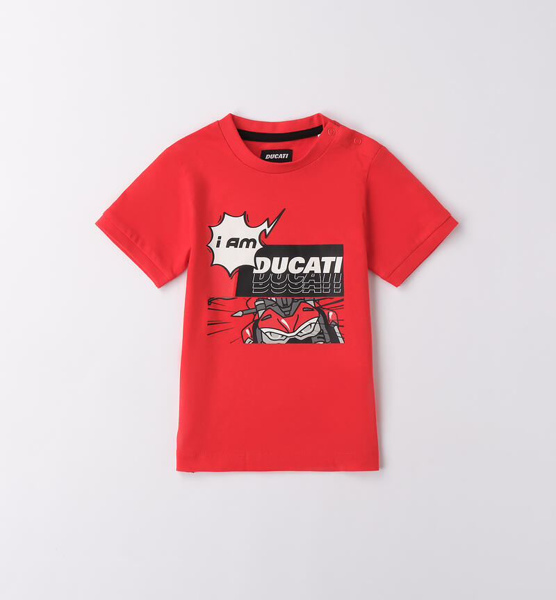 Ducati T-shirt for boys ROSSO-2236