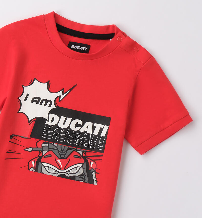 T-Shirt per bambino Ducati ROSSO-2236