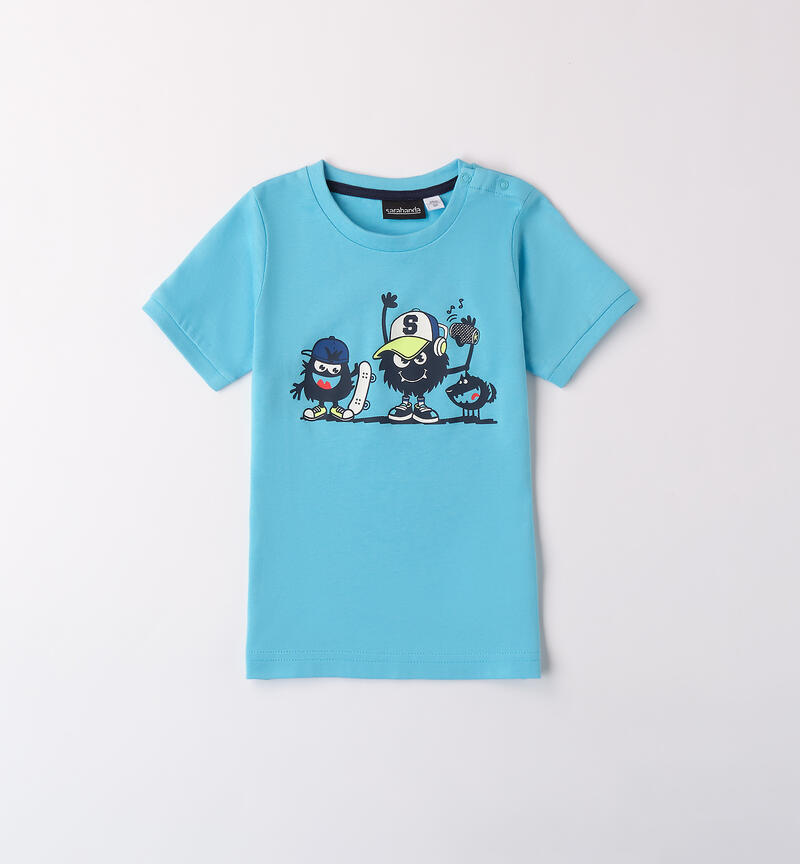 T-Shirt per bambino LIGHT BLUE-4064