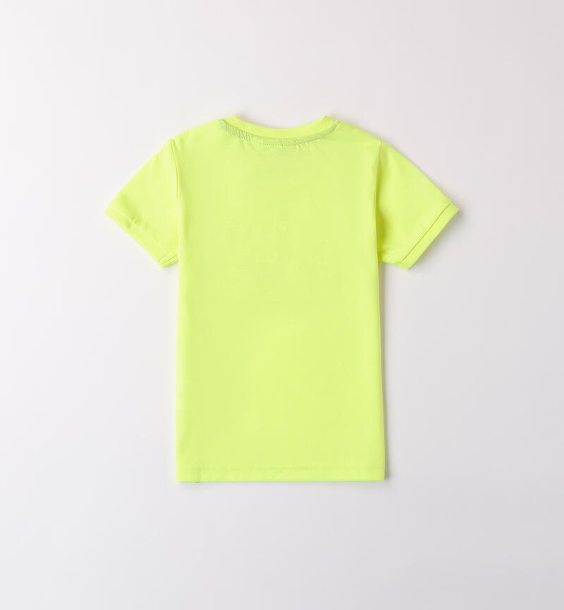 T-Shirt per bambino VERDE FLUO-5834