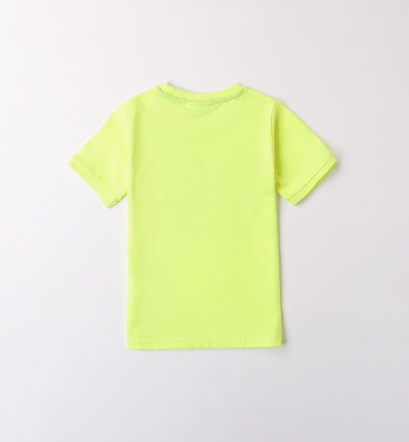 T-Shirt per bambino VERDE FLUO-5834