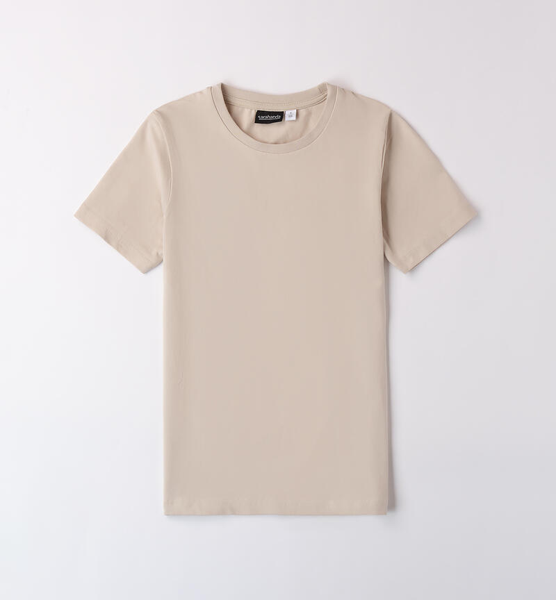 Boy's T-shirt BEIGE-0172