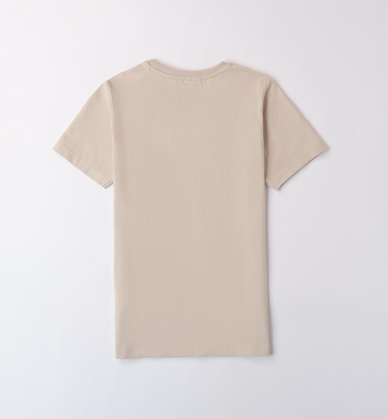 Boy's T-shirt BEIGE-0172