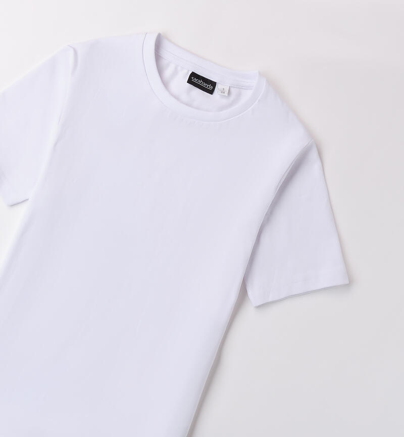 Boy's T-shirt BIANCO-0113