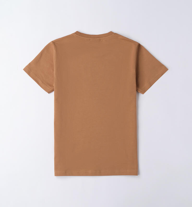 T-Shirt ragazzo Sarabanda BEIGE-0729