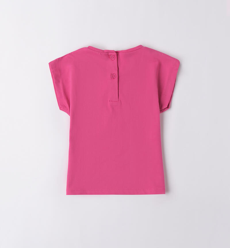 T-shirt Sarabanda per bambina FUXIA-2453