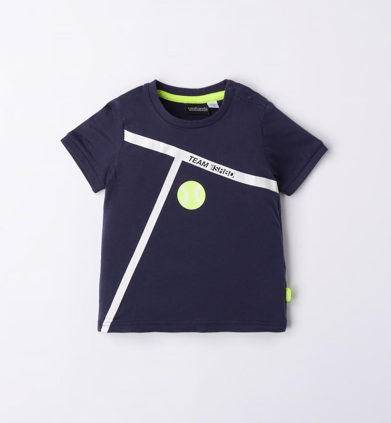 T-shirt bambino da 9 mesi a 8 anni Sarabanda NAVY-3854