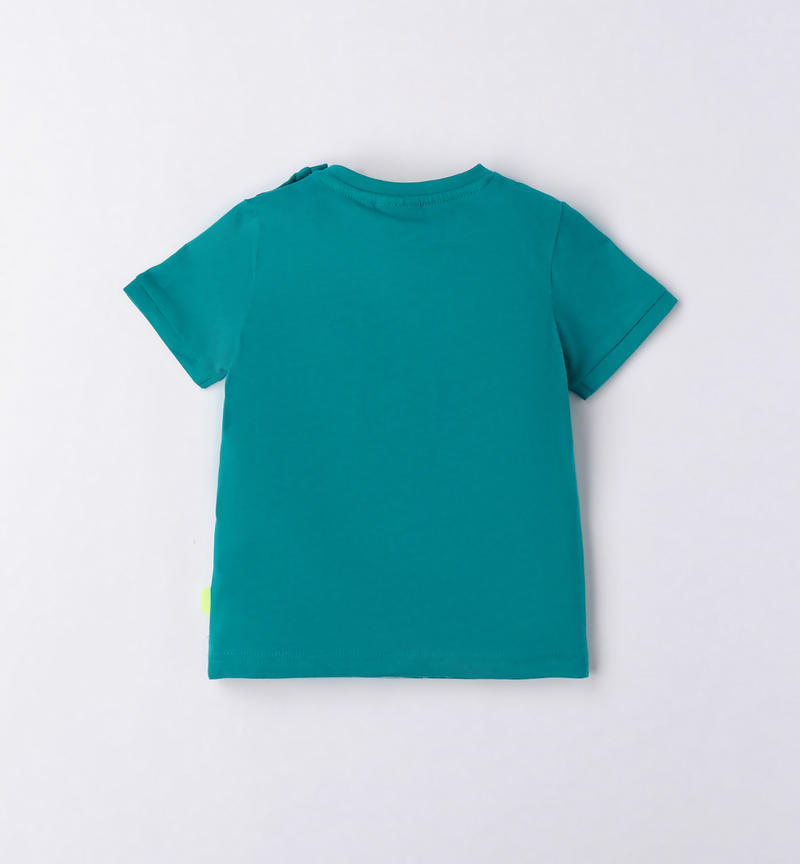 T-shirt bambino da 9 mesi a 8 anni Sarabanda VERDE-4456
