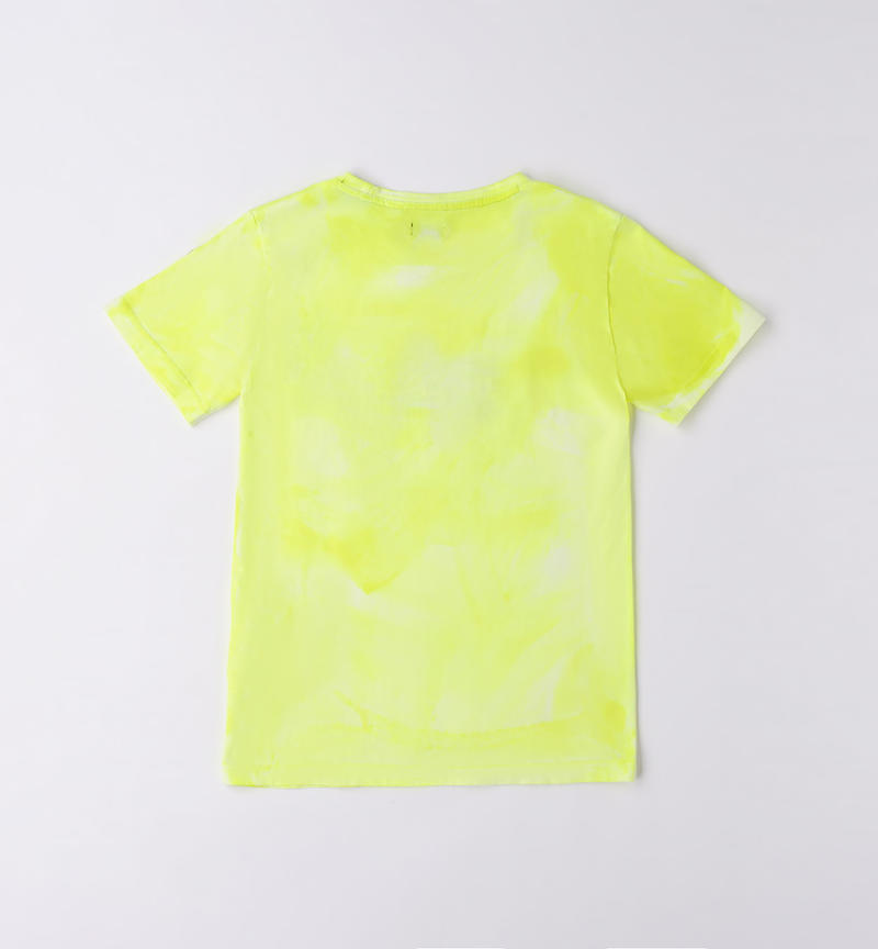 T-shirt Ducati bambino 100% cotone da 3 a 16 anni GREEN ACID-5841