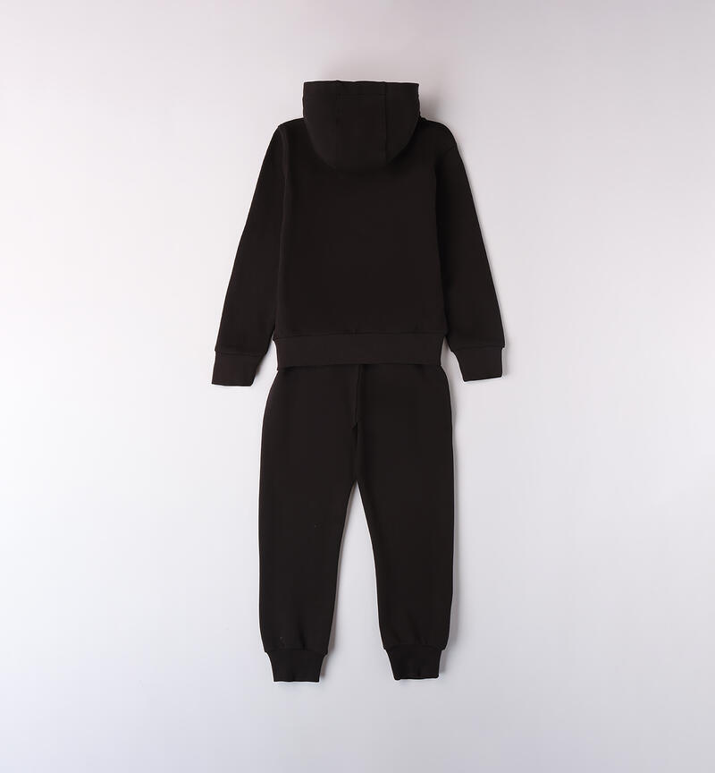 Boys' 100% cotton tracksuit NERO-0658