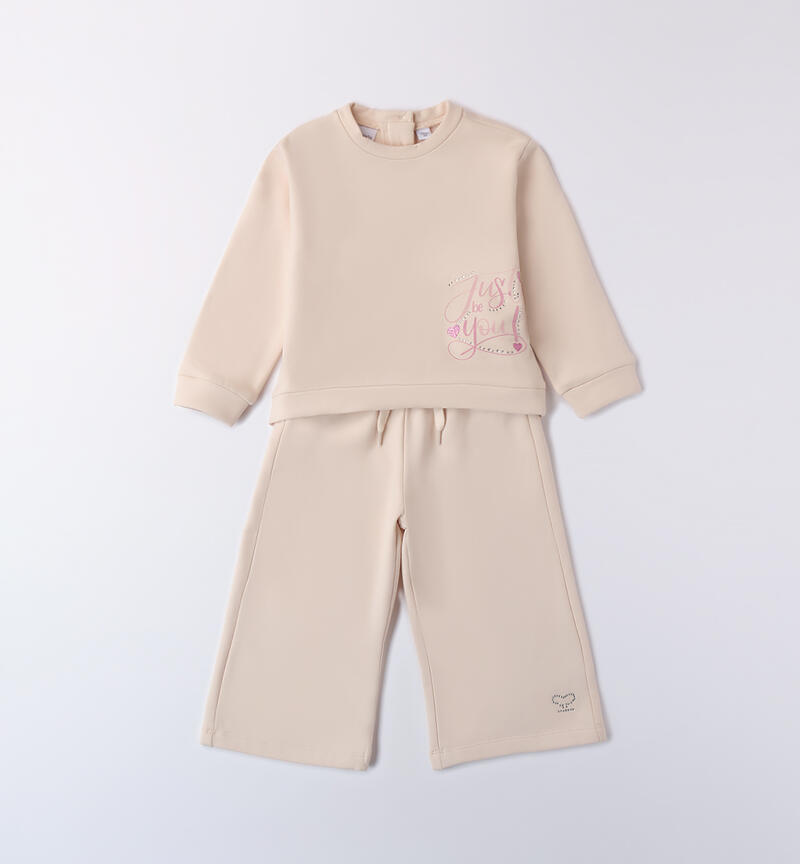 Sarabanda tracksuit for girls SABBIA-1031