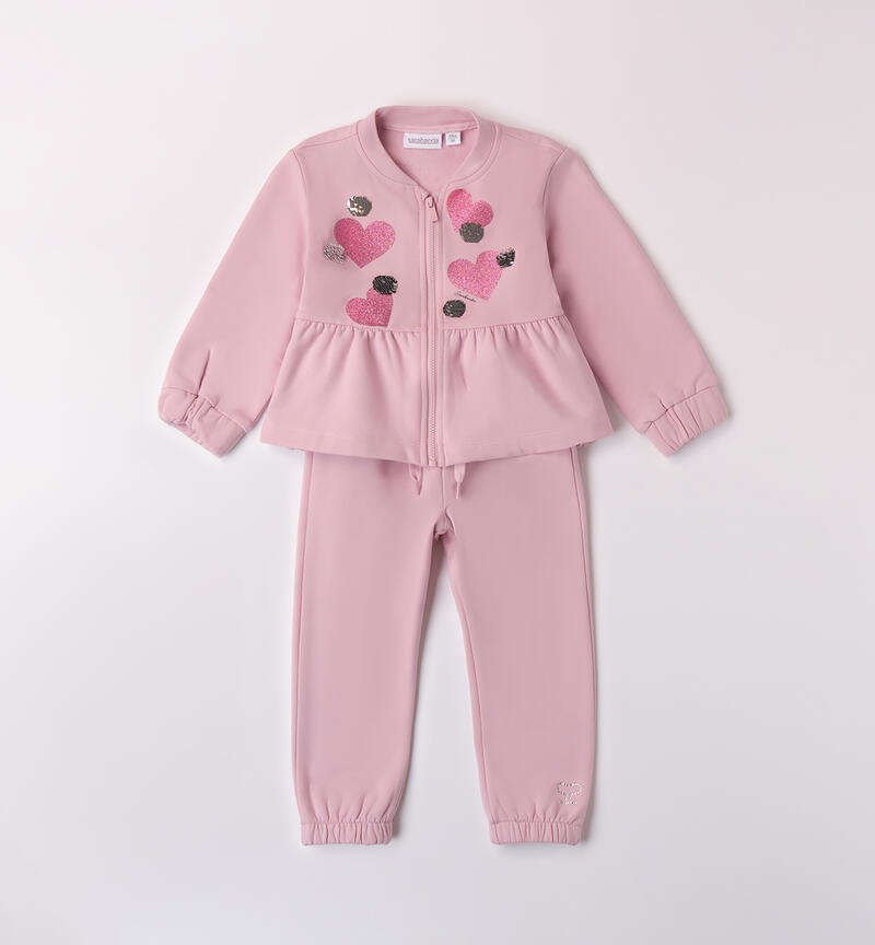 Sporty tracksuit for girls MALVA-3016