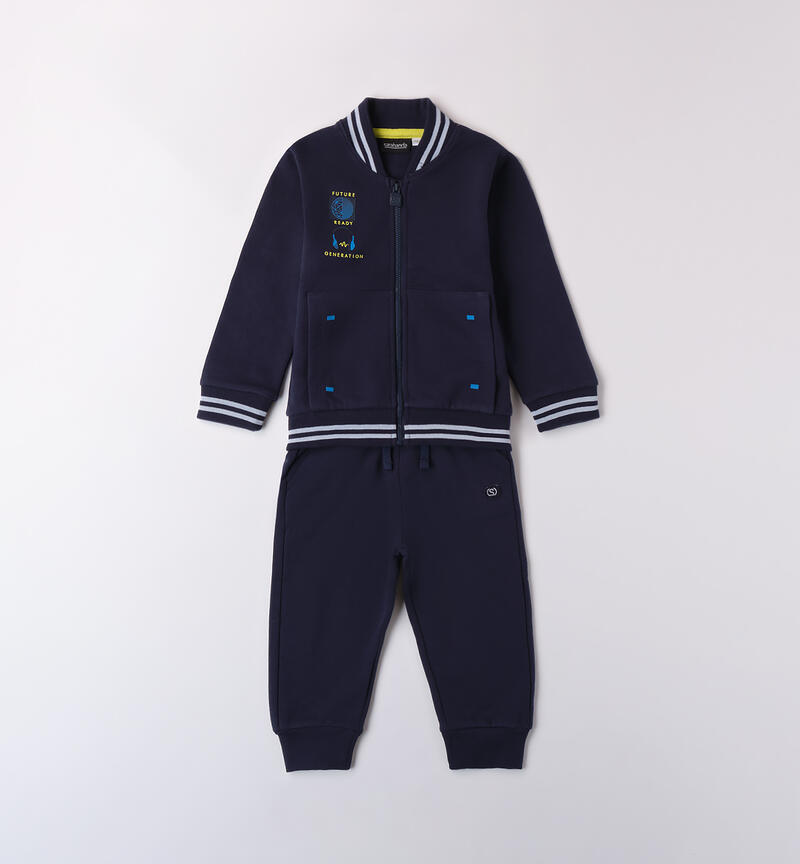 Tuta bambino due pezzi NAVY-3854