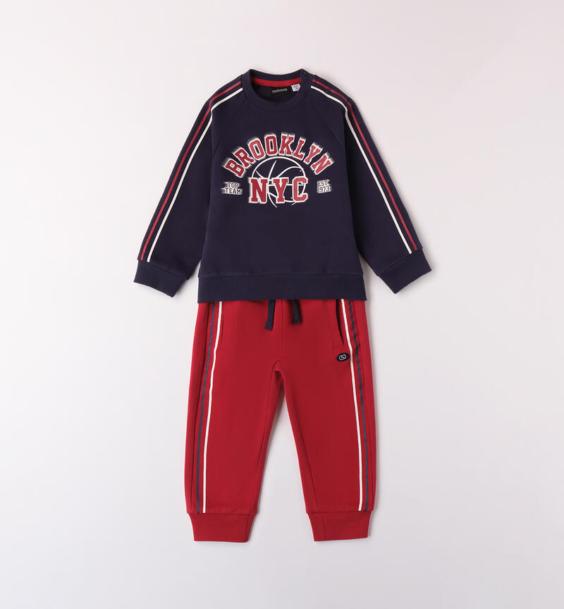 Sarabanda boy's tracksuit NAVY-3854