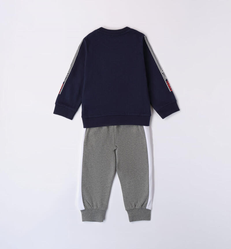 Sarabanda sporty tracksuit for boys from 9 months to 8 years  NAVY-3854