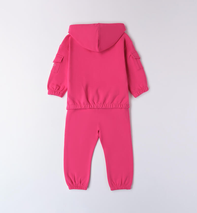 Tracksuit for girls FUXIA-2438