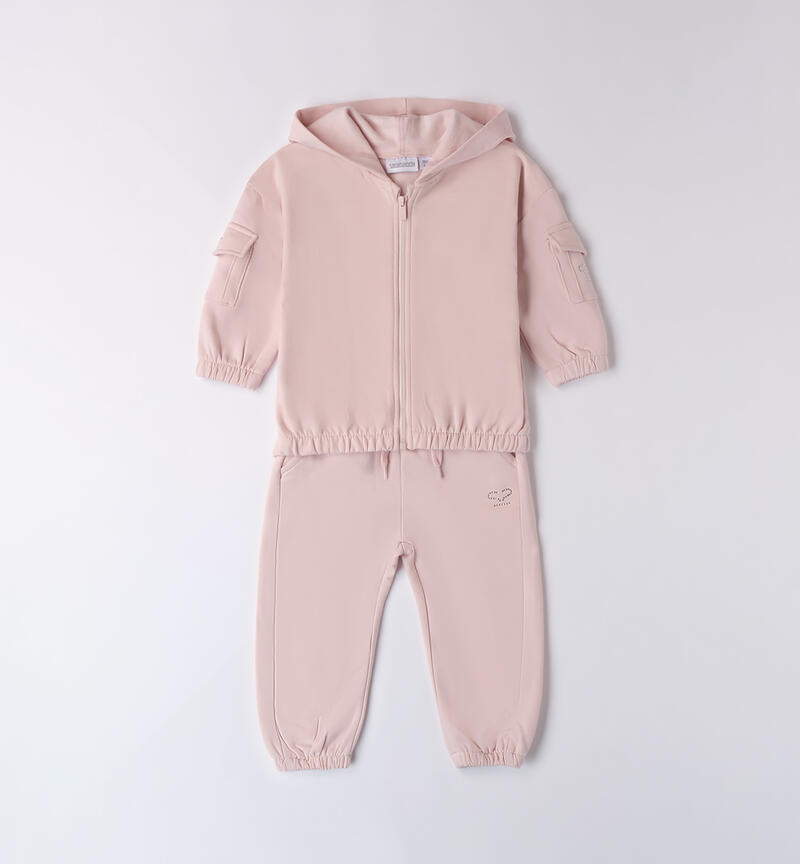 Tracksuit for girls PINK-2714