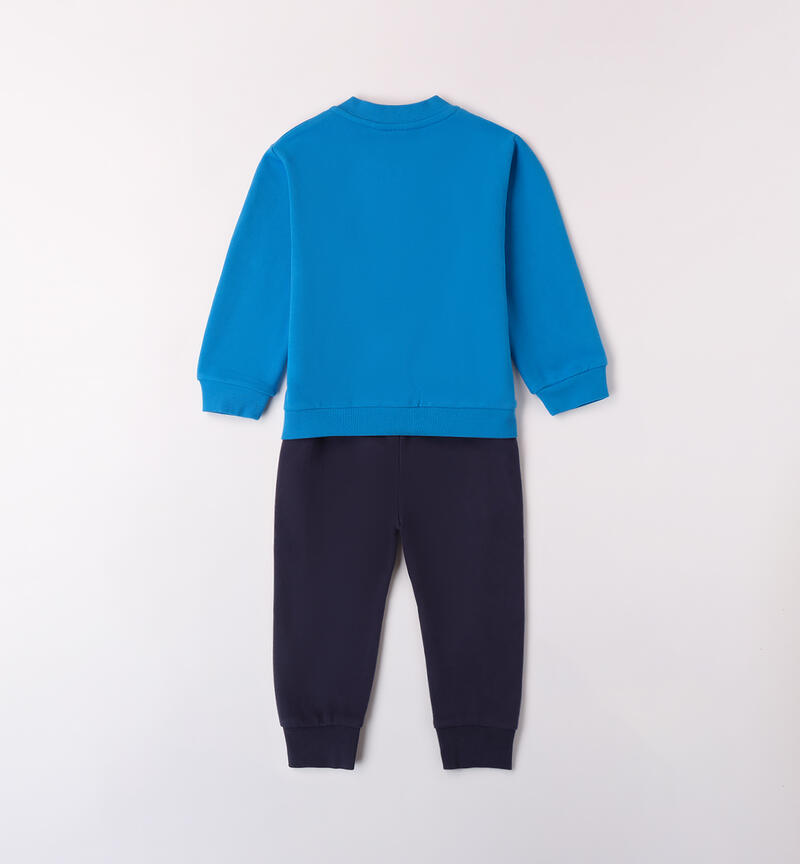 Boy's tracksuit TURCHESE-4045